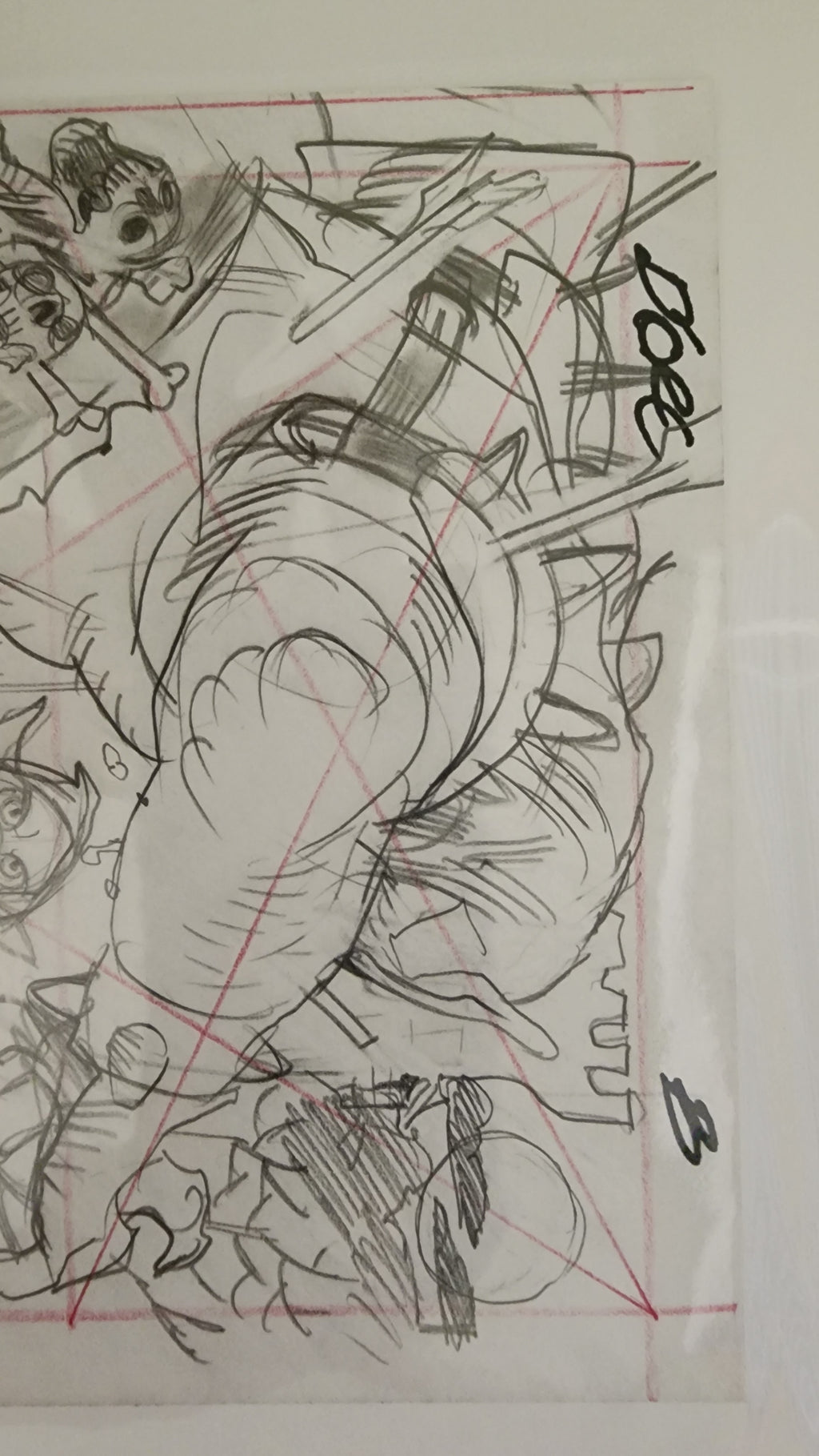 Original Artwrok by Enid Balam D'orc "Prelim" Cover 9"x 6" sketch on paper