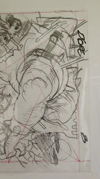 Original Artwrok by Enid Balam D'orc "Prelim" Cover 9"x 6" sketch on paper