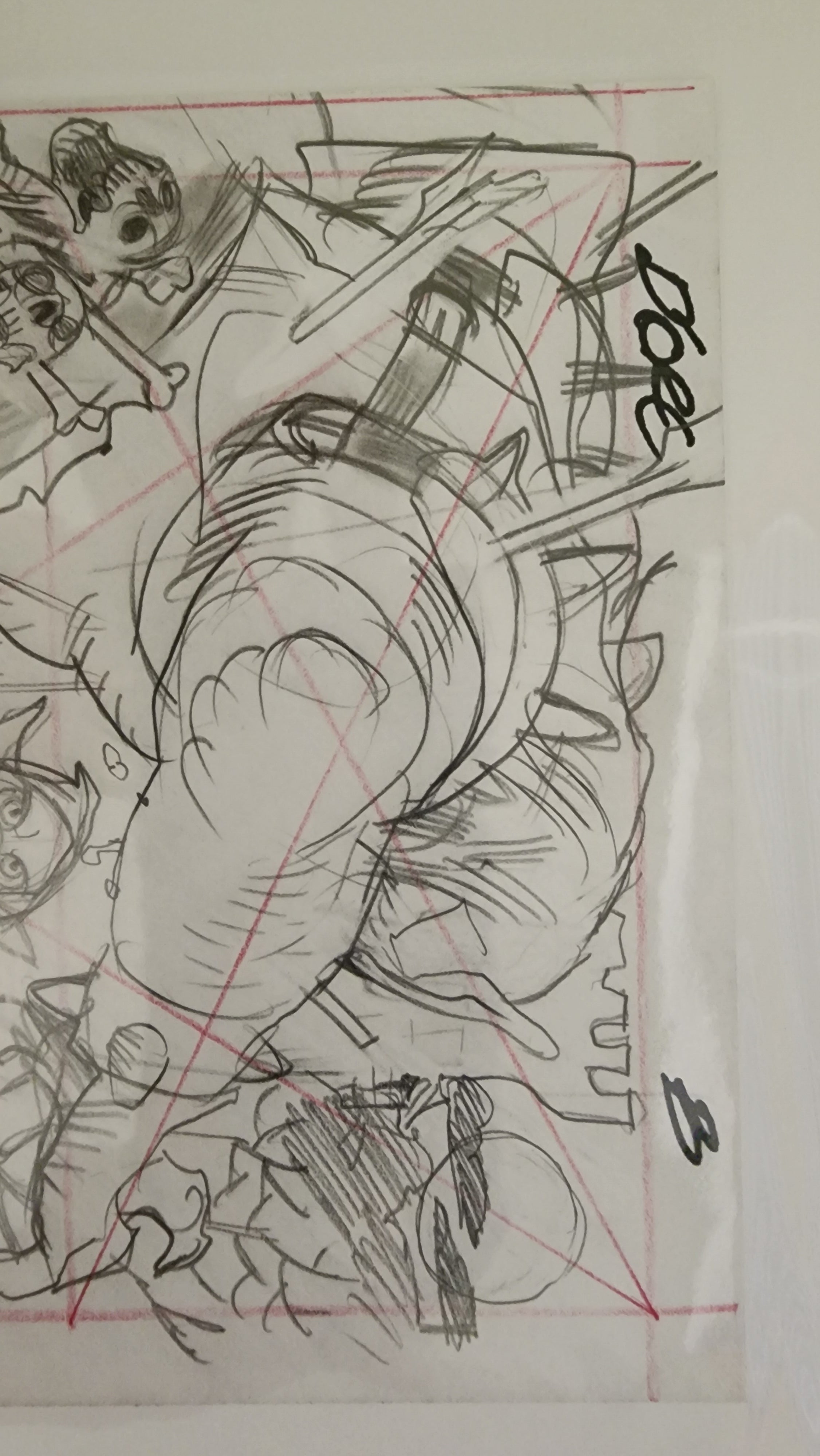 Original Artwrok by Enid Balam D'orc "Prelim" Cover 9"x 6" sketch on paper