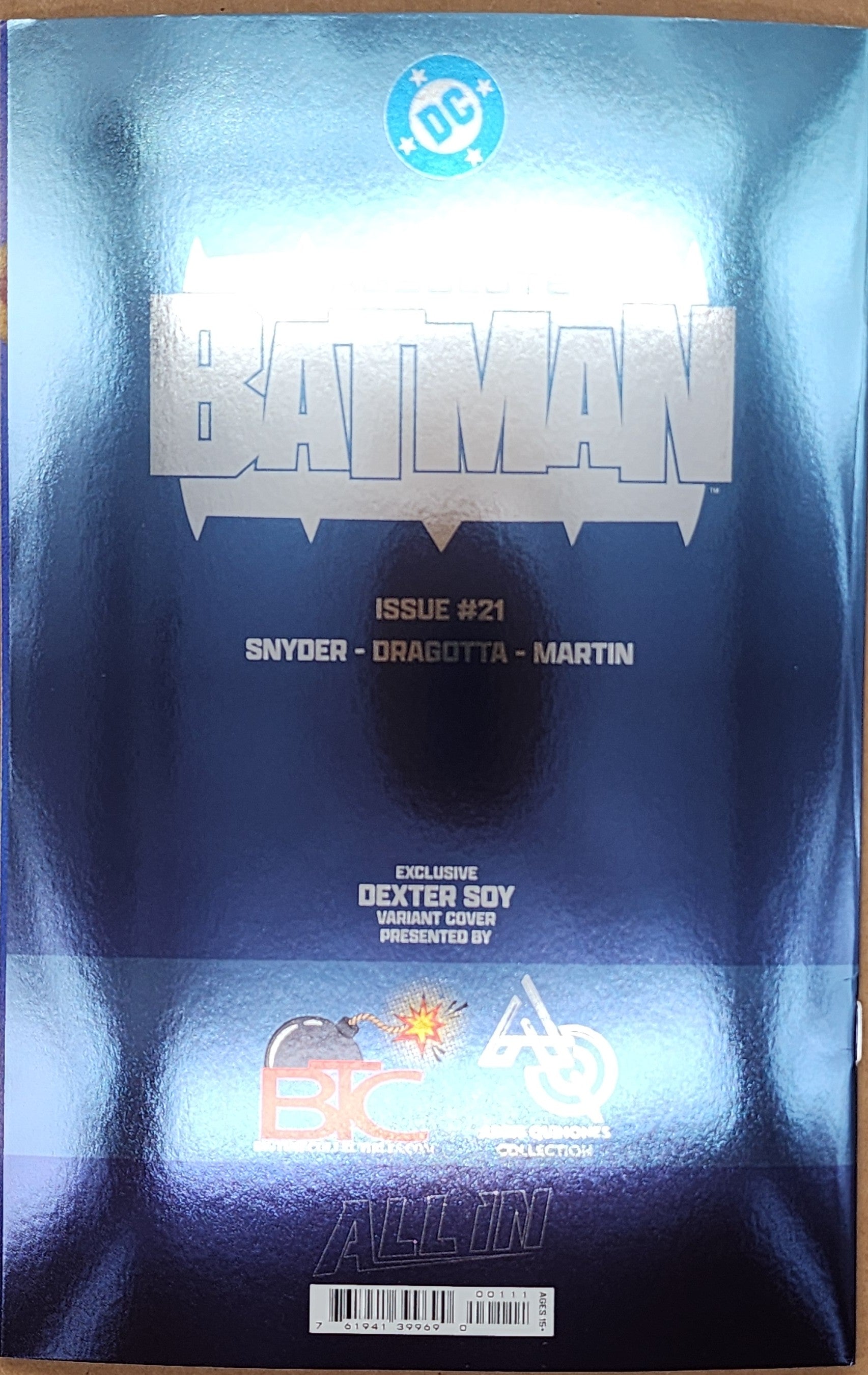 Absolute Batman #21 Dexter Soy Red Foil (LTD 850)