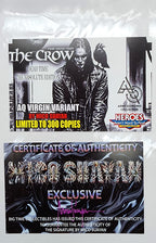 The Crow Dead Time #1 | Absolute Batman HOMAGE Mico Suayan AQ Virgin SIGNED! RED [LTD 300]
