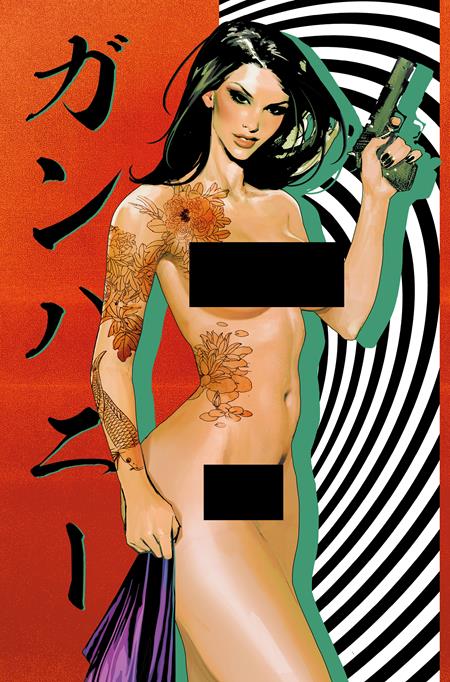 GUN HONEY DOUBLES DOWN #1 (OF 4) CVR H YASMINE NUDE FOIL BAGGED VAR (MR) cover
