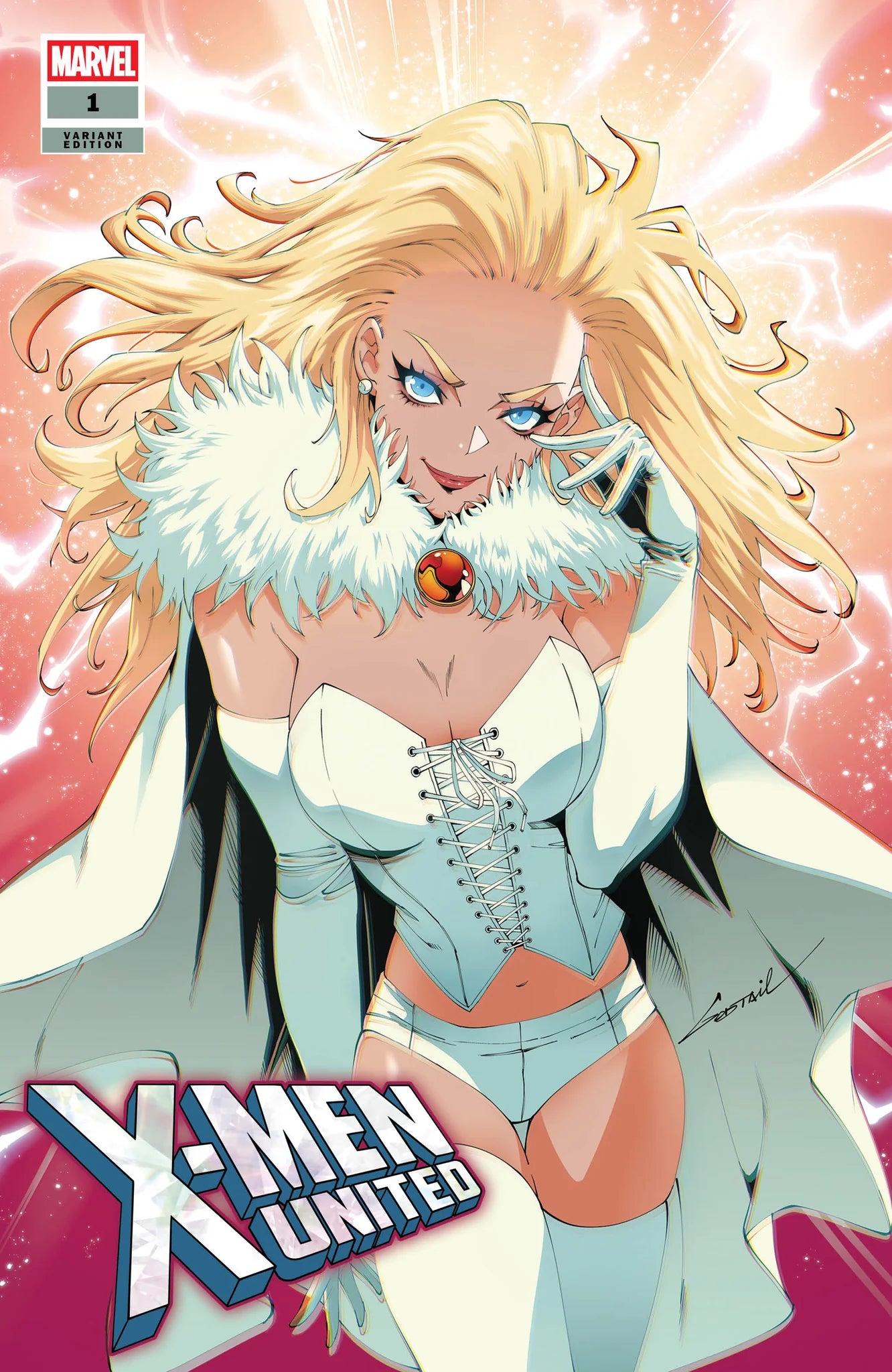 X-Men United #1 GODTAIL, the 616 Exclusive Trade Variant (LTD 3000) Lady Cover🔥