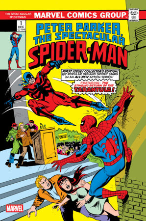 PETER PARKER, SPECTACULAR SPIDER-MAN #1 FACSIMILE EDITION POSTER  | 24"x36"
