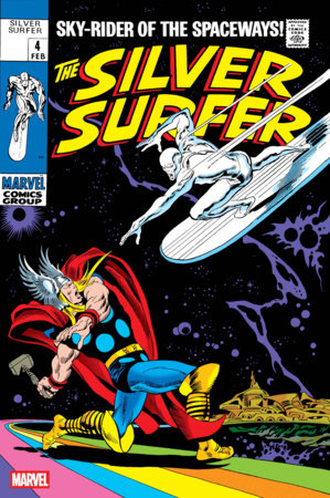 SILVER SURFER #4 FACSIMILE EDITION POSTER | 24"x36"