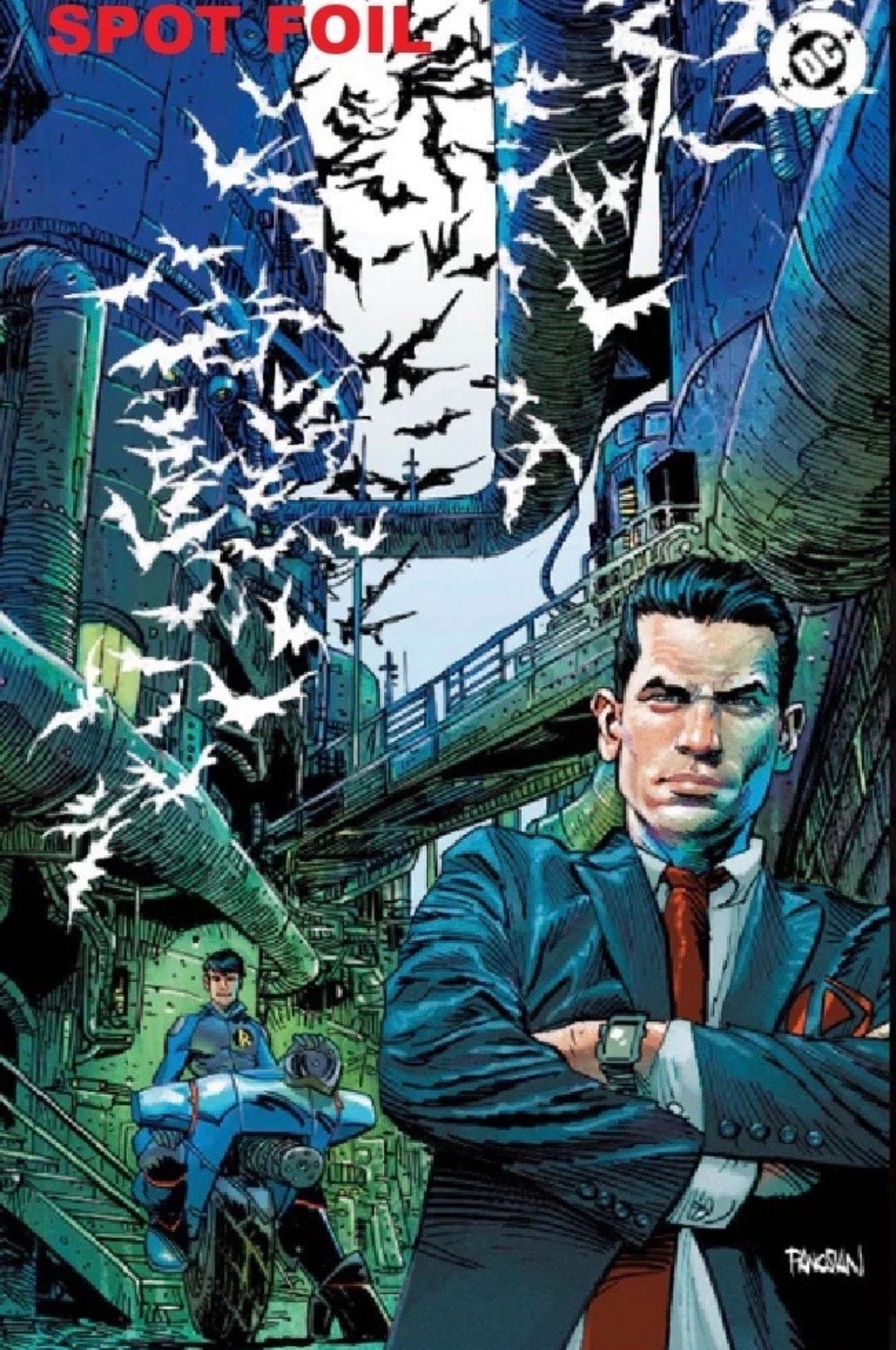 Absolute Batman #20 Dan Panosian Spot Foil Virgin Variant NM++💎🔥
