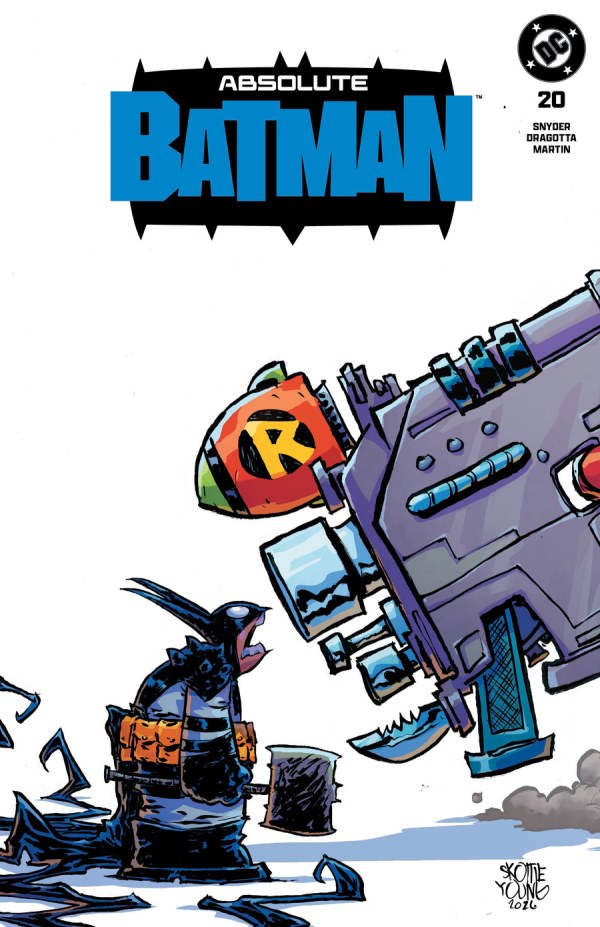 Absolute Batman #20 Skottie Young |3-part Connecting Set SIGNED (on Each Cover) in Green