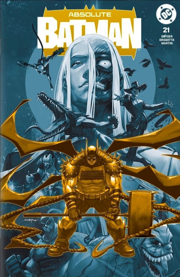 Absolute Batman #21 - Santa Fung | Davis Rider Exclusive Gold Foil