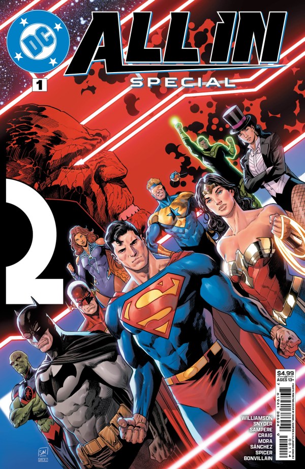 DC All In Special #1 Wraparound (4th Print) 1st App of the Ansolute Trinity!