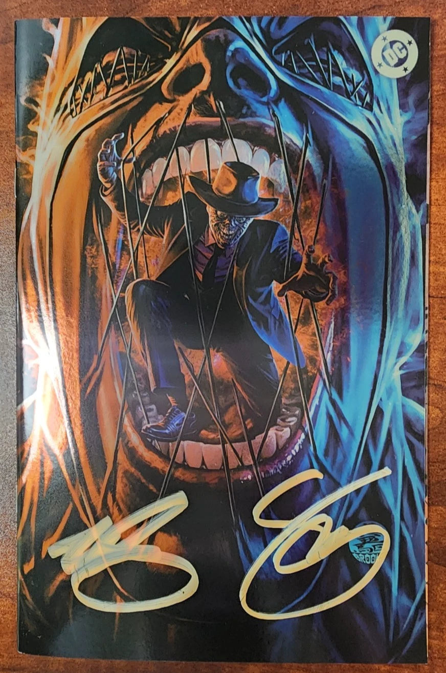 Absolute Batman #19 Virgin Foil exclusive✒️Signed Mark Brooks & Snyder✒️NM COA🔥
