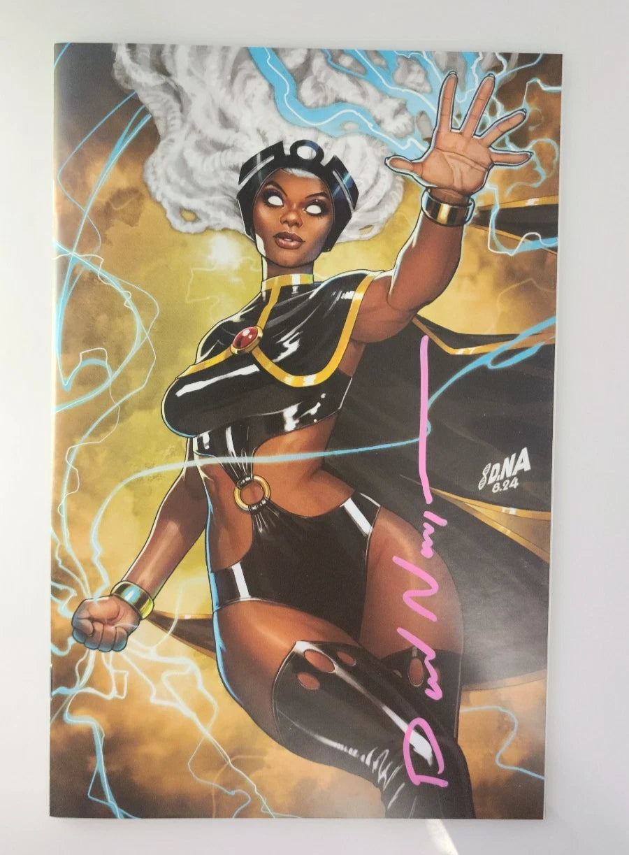 Storm #1 David Nakayama (SIGNED) ✒️Unknown Exclusive Virgin Cover NM+ CoA 🔥