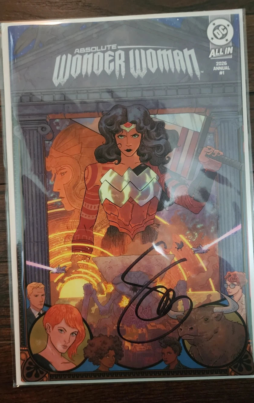 Absolute Wonder Woman Annual #1 SIGNED✒️ Snyder 'Personally Owned' w/ CoA 🔥NM