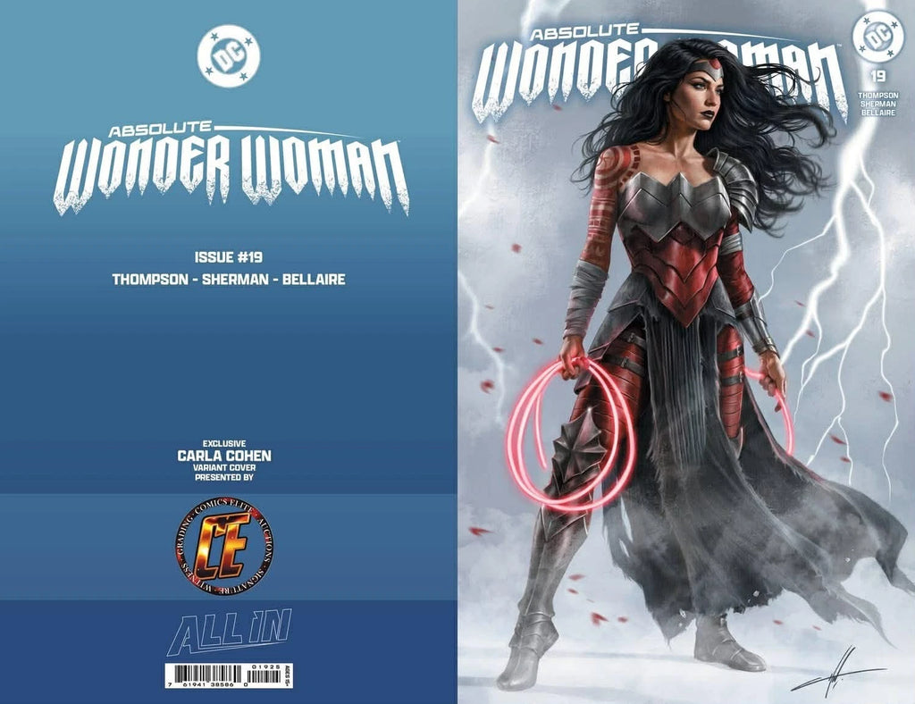 Absolute Wonder Woman #19 Carla Cohen EXCLUSIVE 616 Trade NM