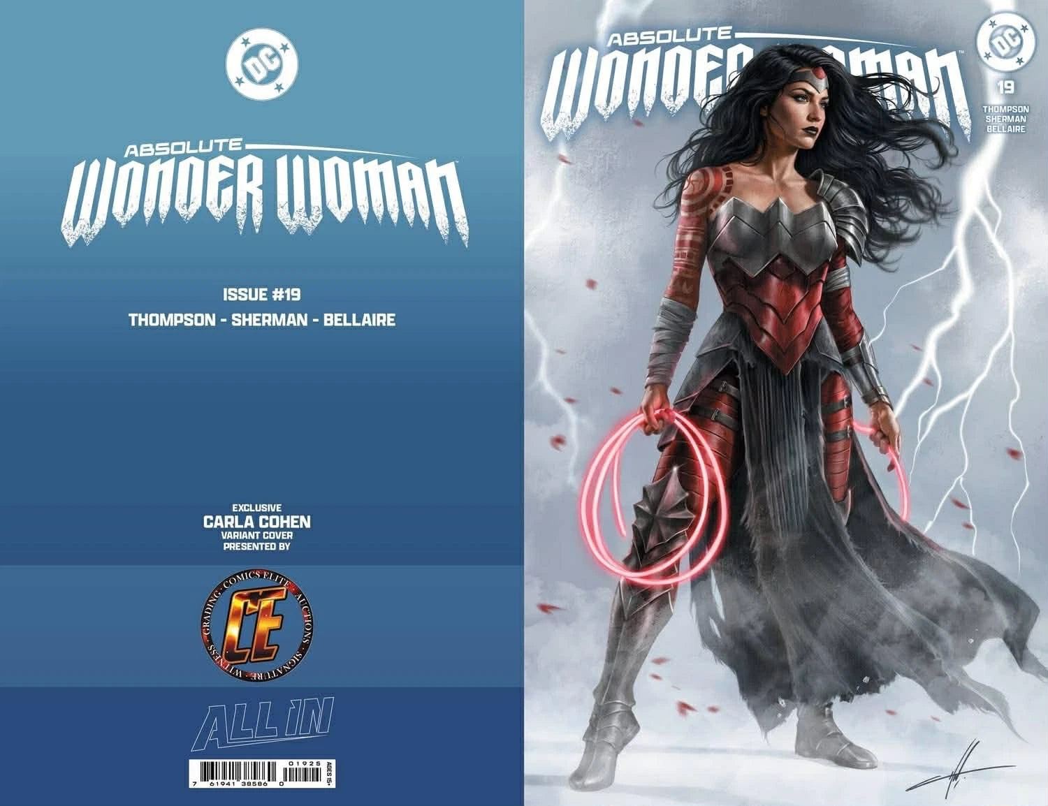 Absolute Wonder Woman #19 Carla Cohen EXCLUSIVE 616 Trade NM