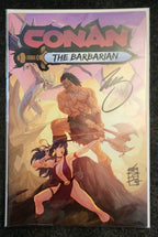 Conan the Barbarian #25 Double SIgned Zub + Alfredo Cardona NM Exclusive W/COA!