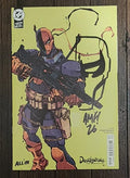 Deathstroke The Terminator #1 Jorge Corona ✒️Signed & Remarqued✒️Tony Fleecs🔥