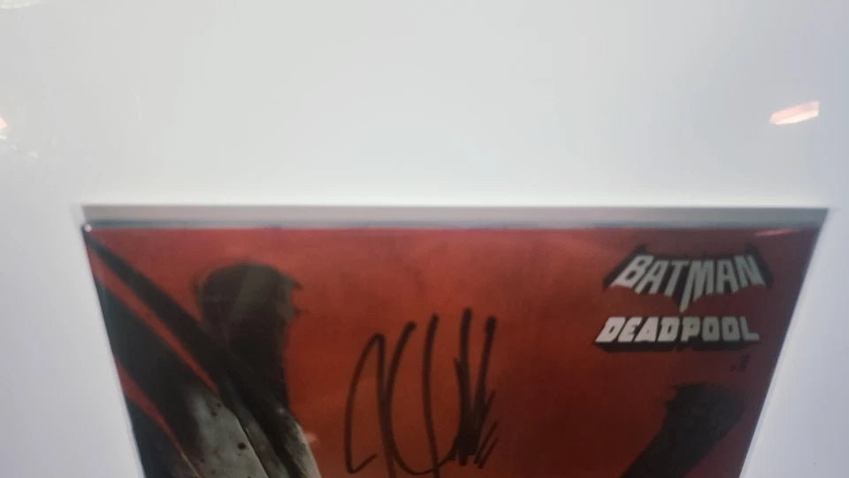 BATMAN/DEADPOOL #1 (SIGNED) Josh Williamson ✒️️ HULK 340 Homage 🔥