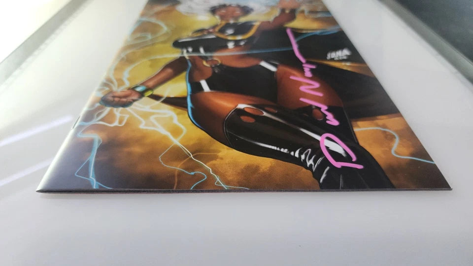 Storm #1 David Nakayama (SIGNED) ✒️Unknown Exclusive Virgin Cover NM+ CoA 🔥