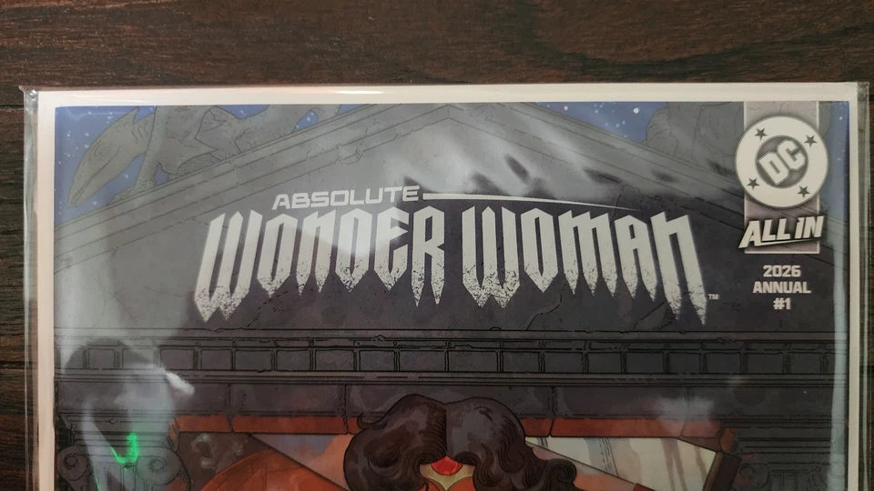 Absolute Wonder Woman Annual #1 SIGNED✒️ Snyder 'Personally Owned' w/ CoA 🔥NM