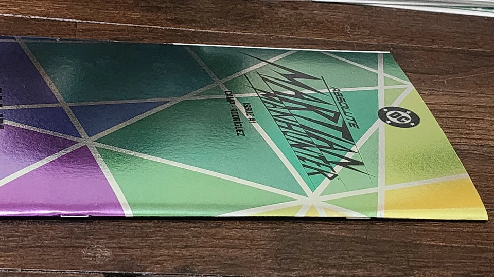 Absolute Martian Manhunter #1 Logo Foil 1st print ✒️(SIGNED)✒️Deniz Camp NM 🔥