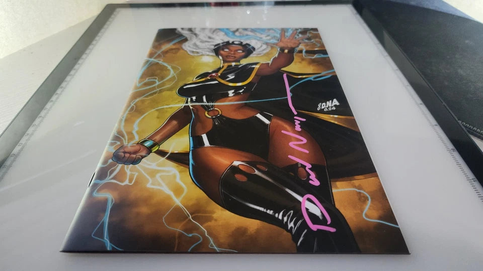 Storm #1 David Nakayama (SIGNED) ✒️Unknown Exclusive Virgin Cover NM+ CoA 🔥